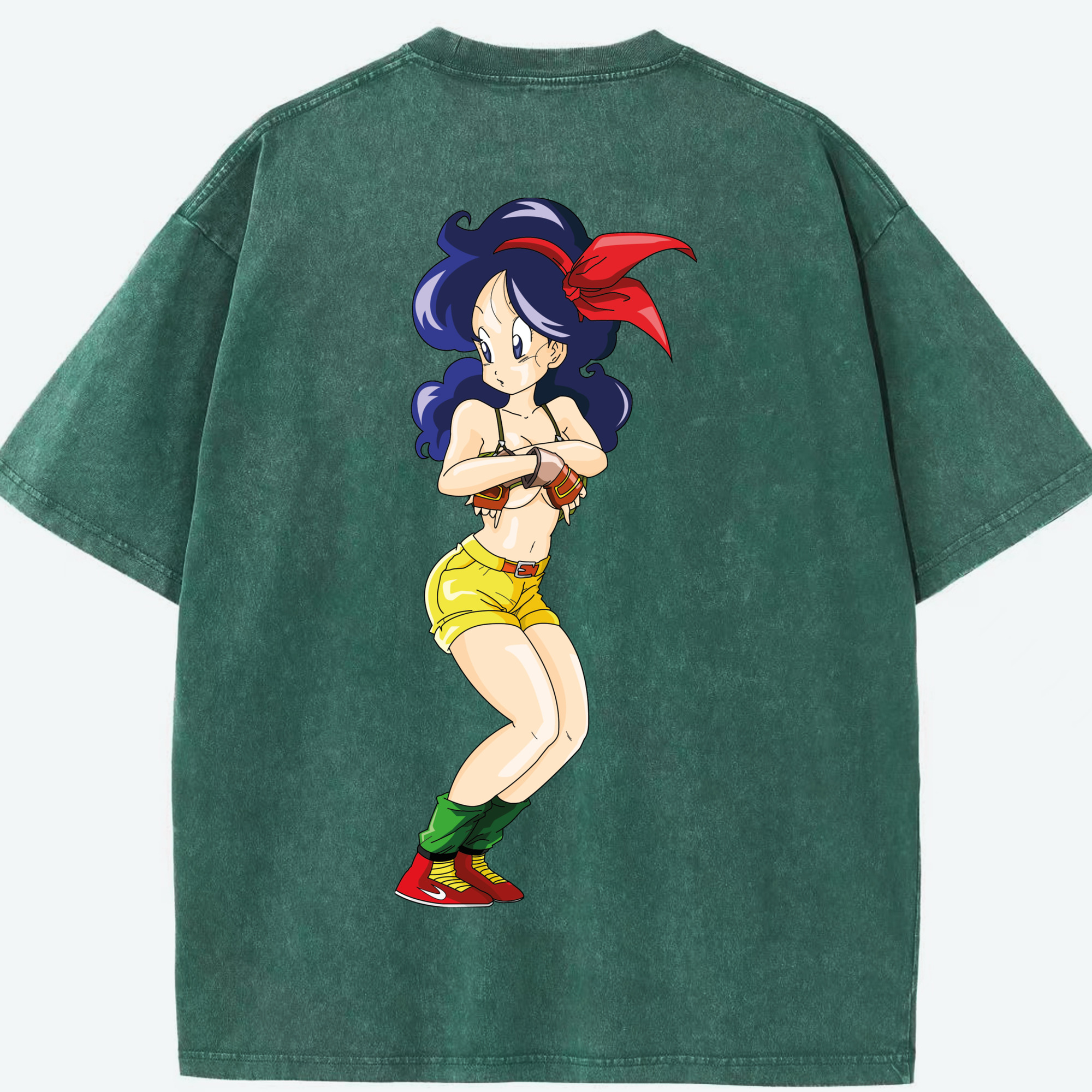 （画像用） ドラゴンボール DRAGON BALL 綿100% ヴィンテージ風 半袖Tシャツ（背面プリント）